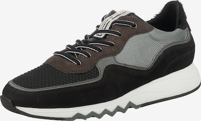 Floris van Bommel Sneaker 'Nineti' in braun / grau / schwarz, Produktansicht