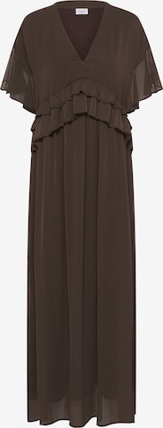 Robe 'Lindzy' SAINT TROPEZ en marron : devant