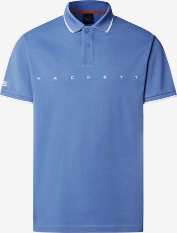 Maglietta 'Essential' di Hackett London in blu: frontale