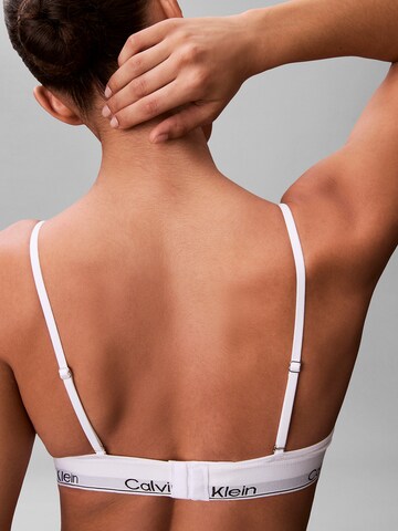 Invisible Soutien-gorge Calvin Klein en blanc