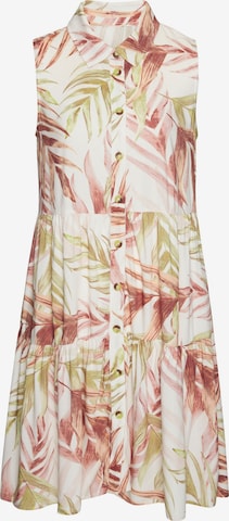 LASCANAKošulja haljina - bež boja: prednji dio