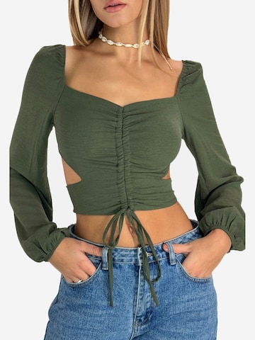 Elara Bluse in Grün