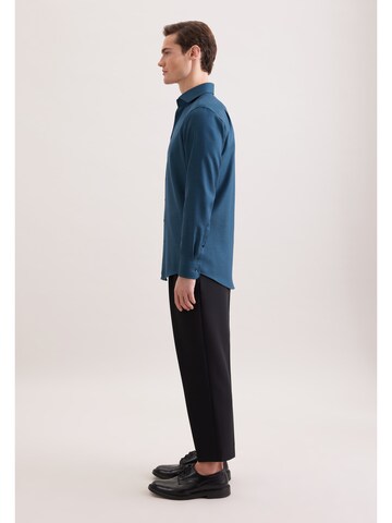 Coupe regular Chemise business 'Classic Essentials' SEIDENSTICKER en bleu