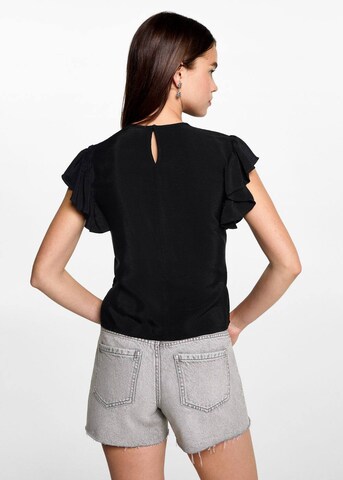 MANGO TEEN Blouse 'Fly' in Black