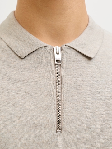 JACK & JONES Pulover 'JJEEmil' | bež barva