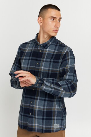 !Solid Regular fit Button Up Shirt 'Craig' in Blue: front