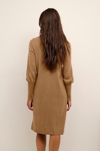 Cream Knitted dress 'CRAnva' in Brown