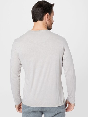 Key Largo Regular fit Тениска 'CHEESE' в сиво