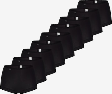 SLOGGI Slip '24/7 Cotton' in Schwarz: Vorderseite