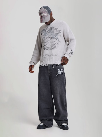Ed Hardy Pullover in Grau
