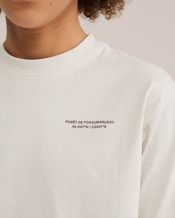 T-Shirt WE Fashion en beige