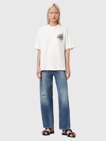 AllSaints T-shirt 'PETAL ETTA' i vit
