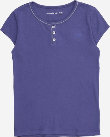 Abercrombie & Fitch Футболка 'ESSENTIAL' в Синий: спереди