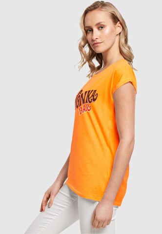 ABSOLUTE CULT Shirt 'Willy Wonka' in Orange