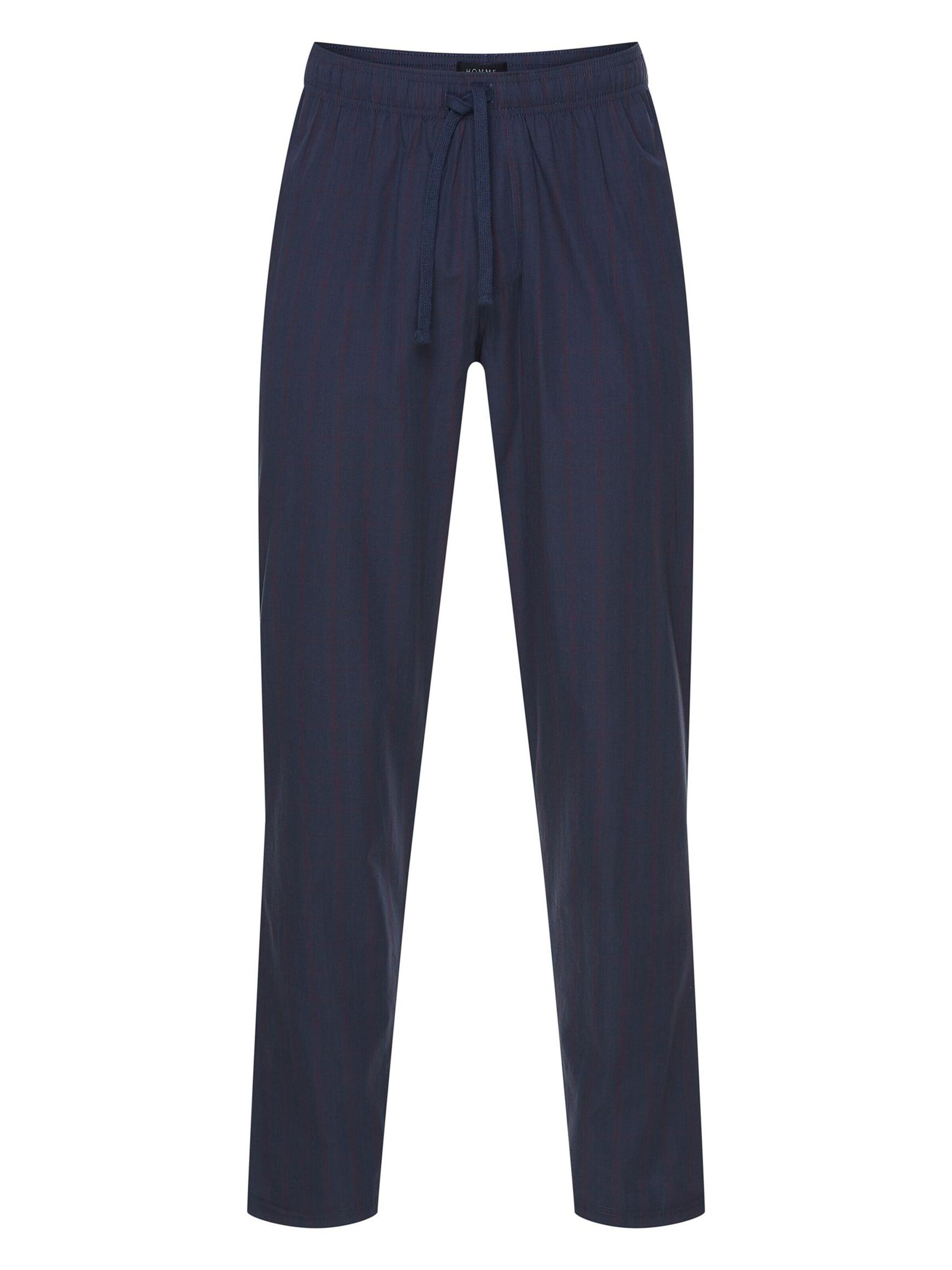 ESOTIQ Pyjama lang‌‌‌‌‌‌‌ in L in navy, Produktansicht