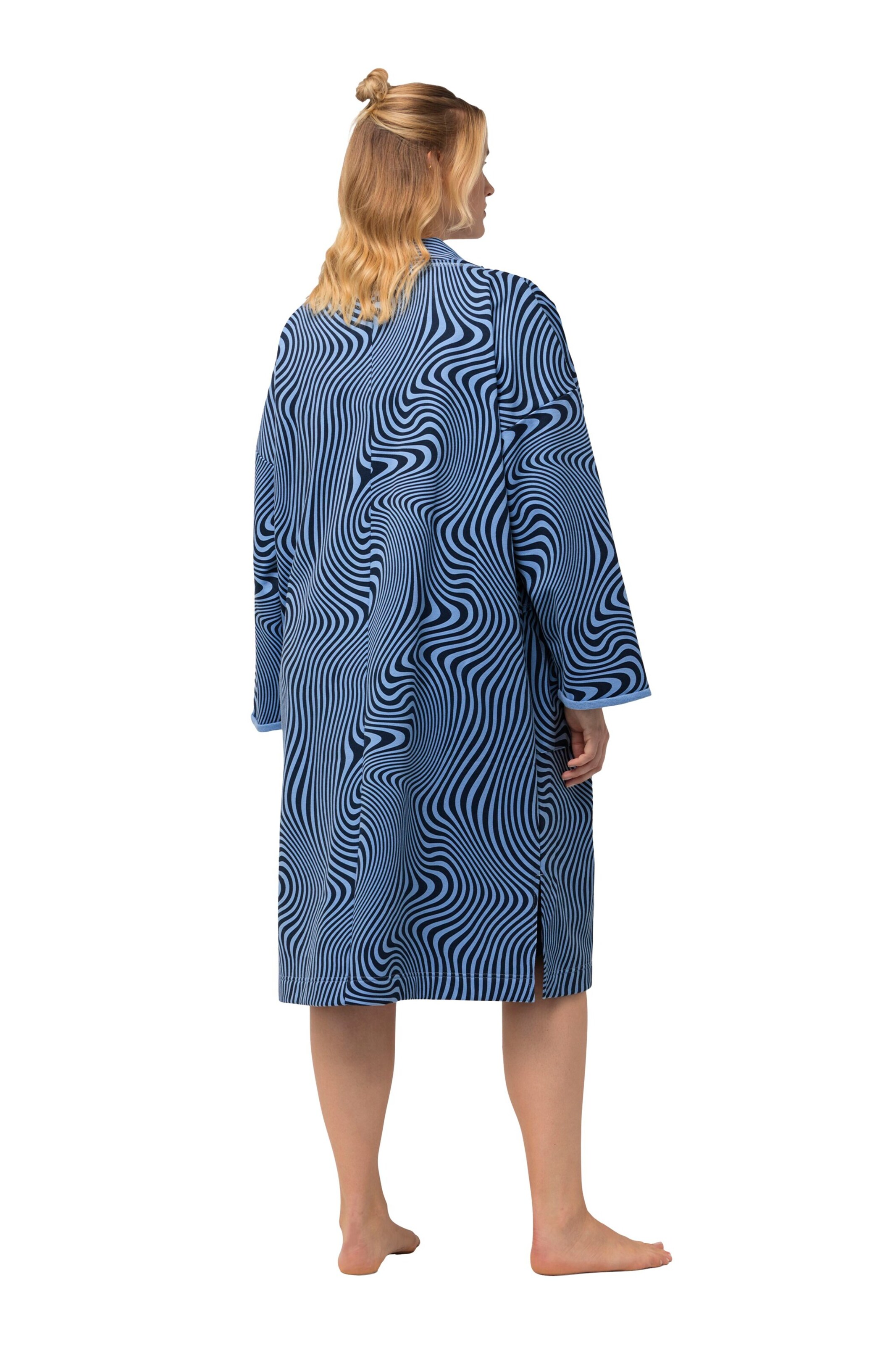 Ulla Popken Sweat jacket in Blue