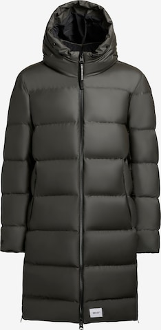 khujo Mantel ' EARL ' in Grün: Vorderseite