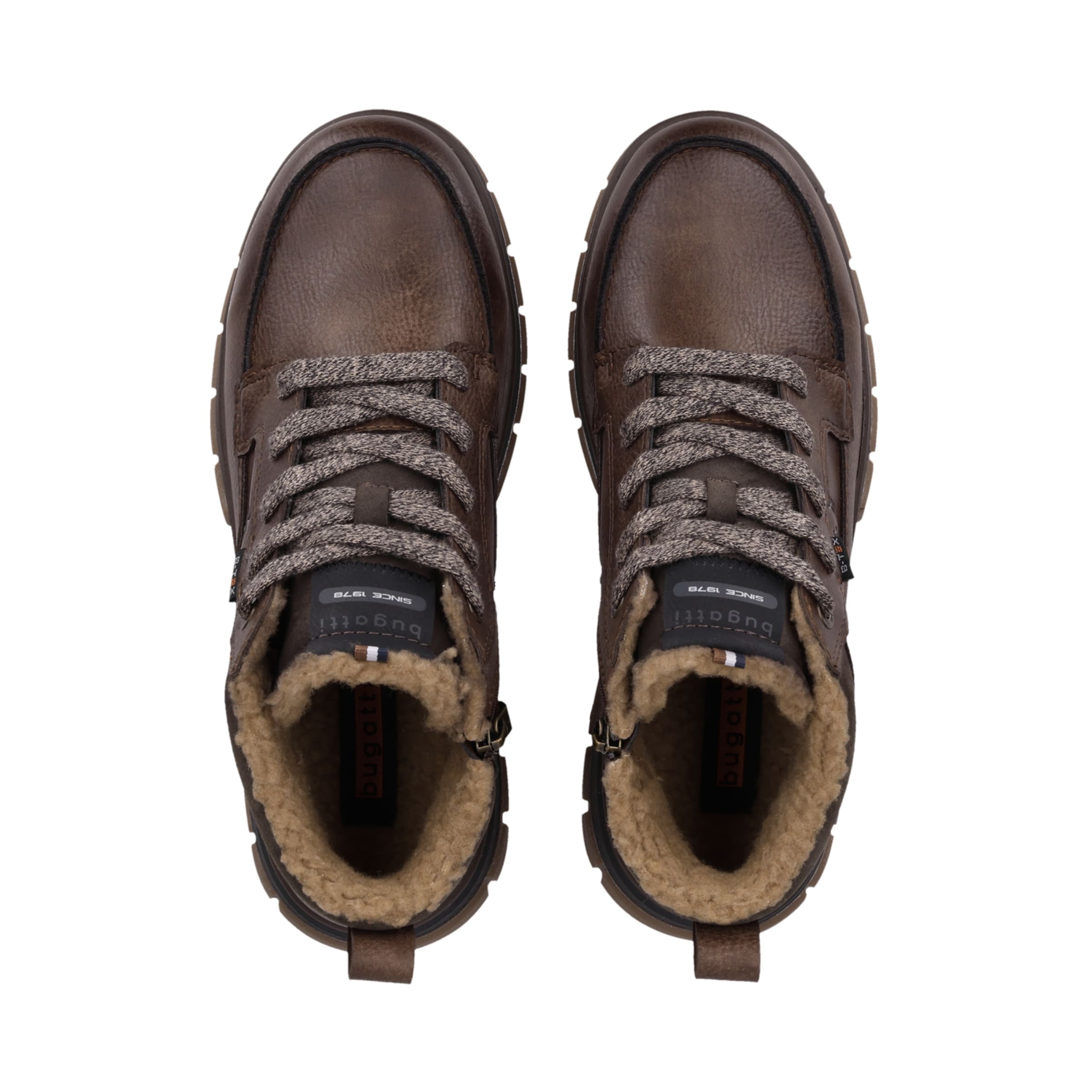 bugatti Schnürboots in Braun