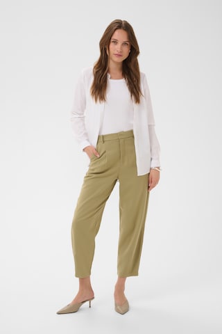 Effilé Pantalon à pince 'KAMerle' Kaffe en vert