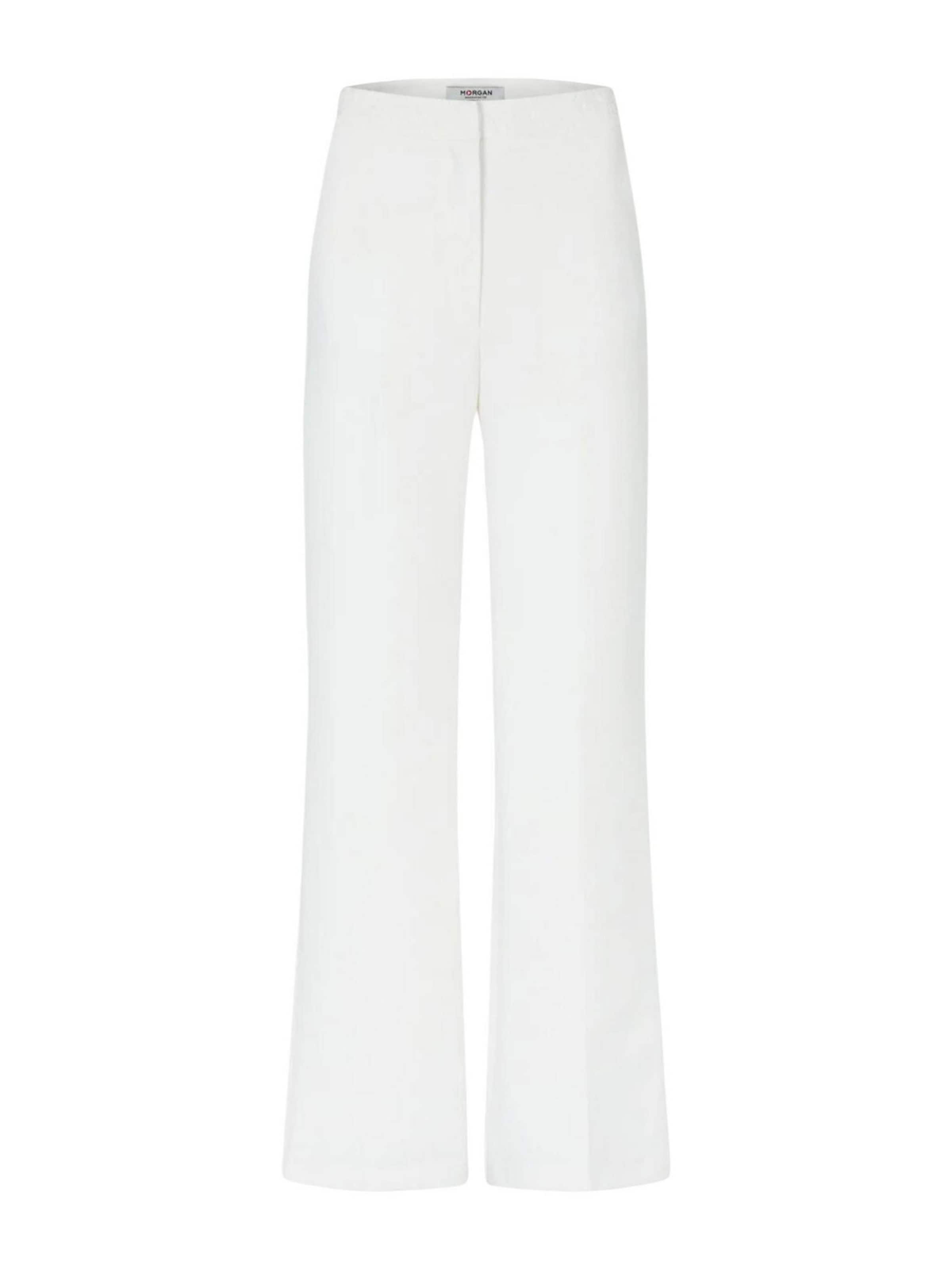 Bootcut Pantaloni 'PANA' di Morgan De Toi in bianco: frontale
