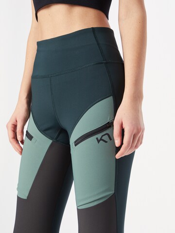 Coupe slim Pantalon de sport Kari Traa en vert