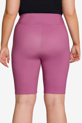 Ulla Popken Skinny Shorts in Pink
