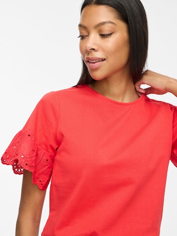 VILA - Camiseta 'VISummer' en rojo