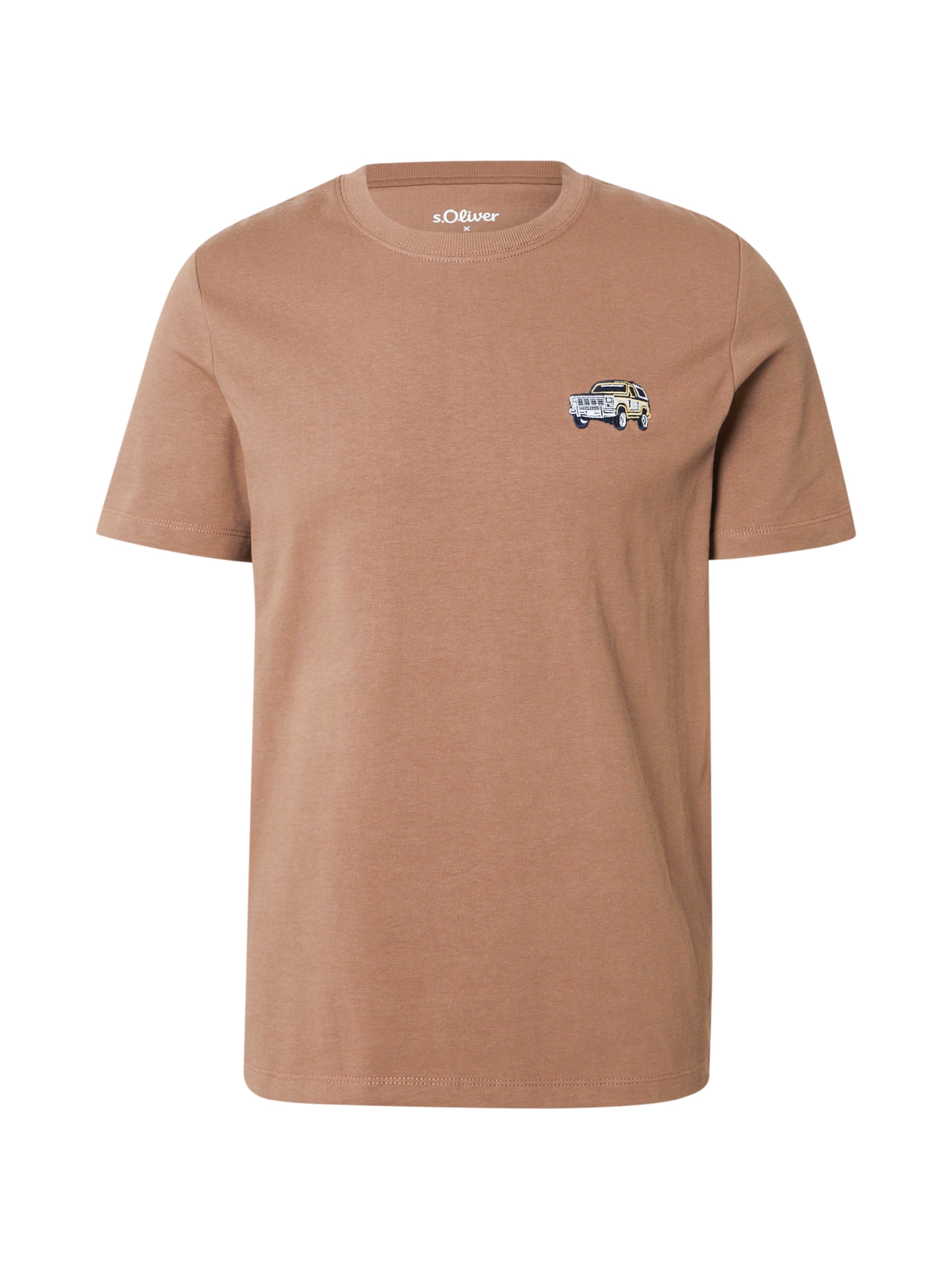 T-Shirt s.Oliver en marron : devant