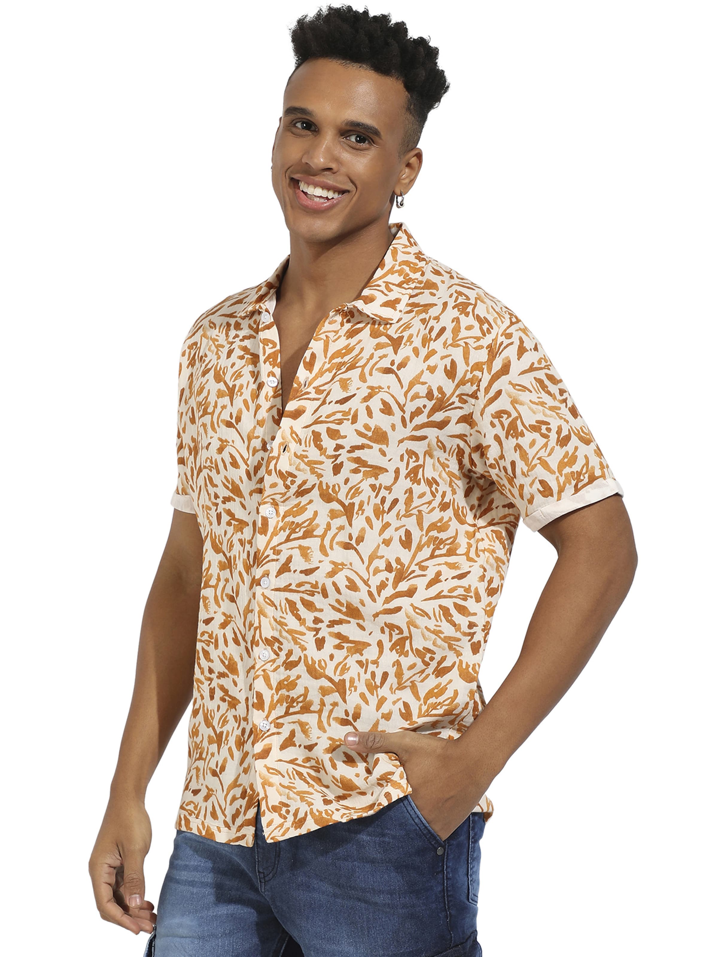 Campus Sutra Regular fit Ing 'Sawyer' - barna