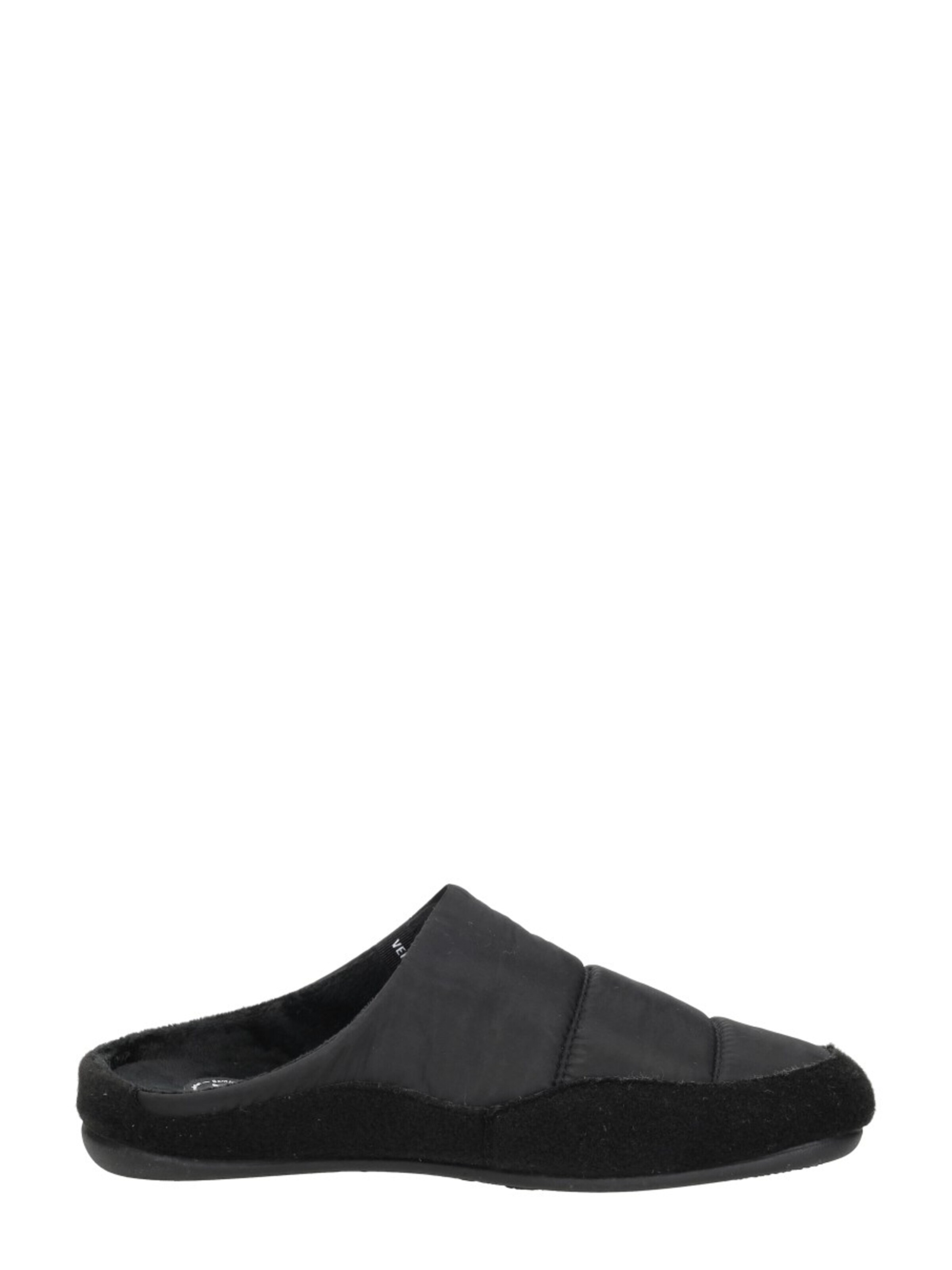 VERBENAS Slipper 'Earth' in Black