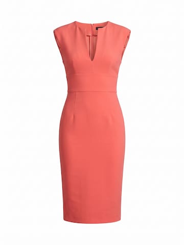 AUDRAY Sukienka etui 'LAUREN' w kolorze pomarańczowy