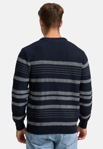 INDICODE JEANS Sweater 'Scott' in Blue