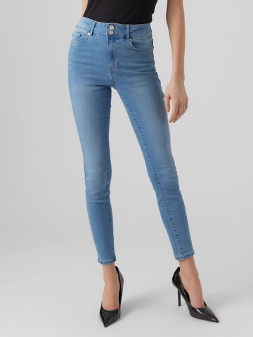 Coupe slim Jean 'SOPHIA' VERO MODA en bleu : devant