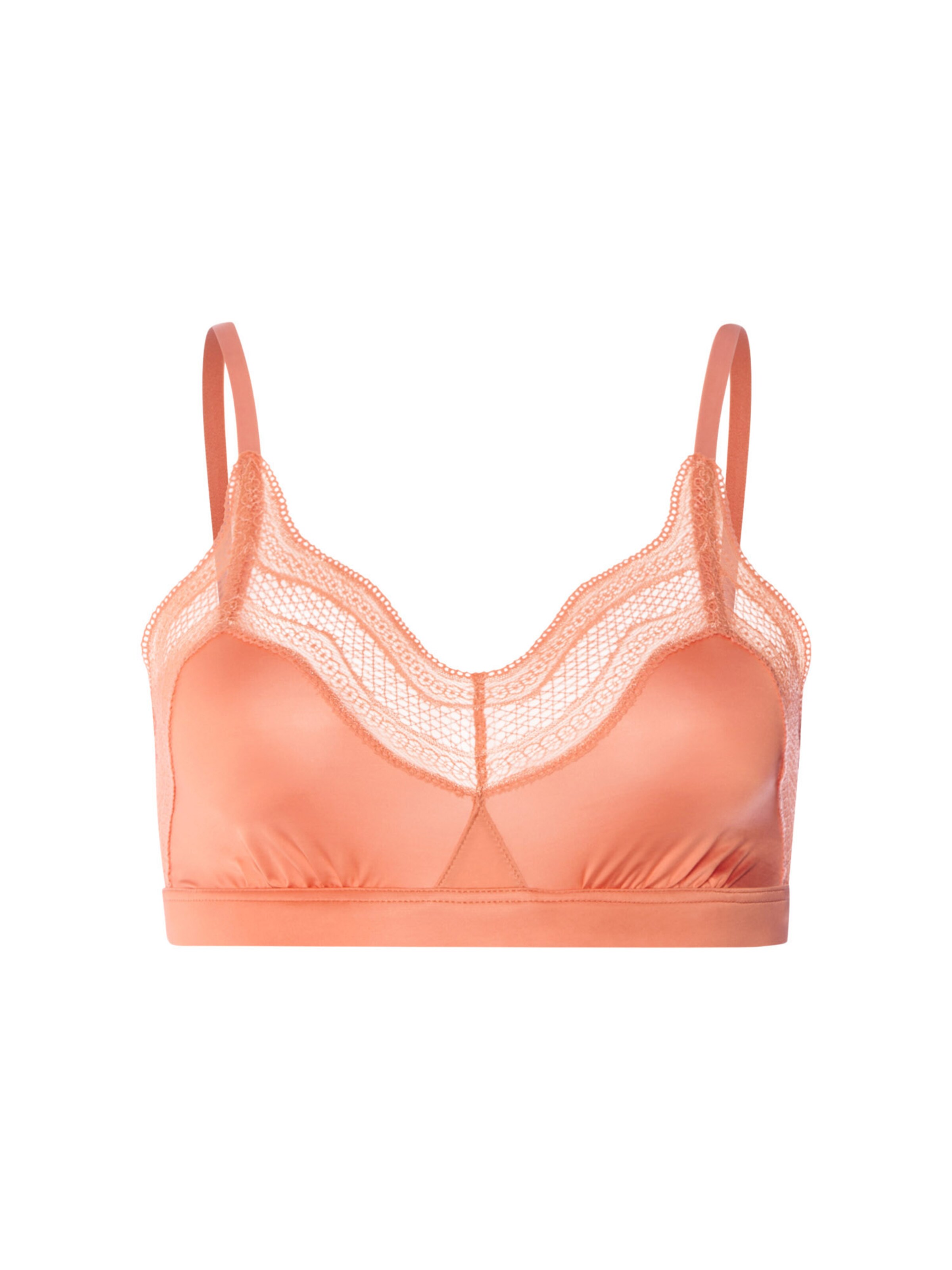 Hanro Bra ' Ciri ' in Orange: front