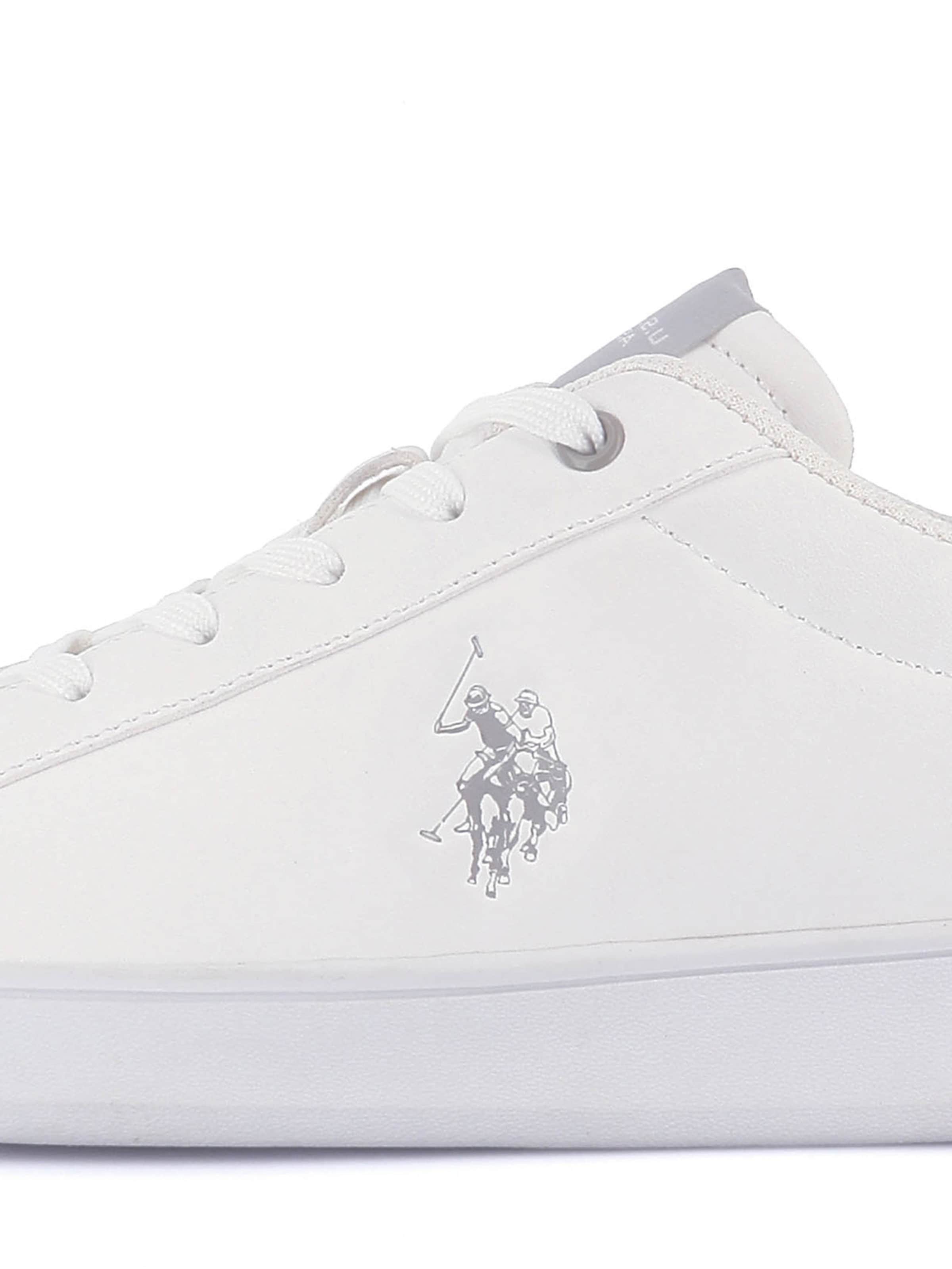 Baskets basses 'Alpha' US POLO ASSN. en blanc