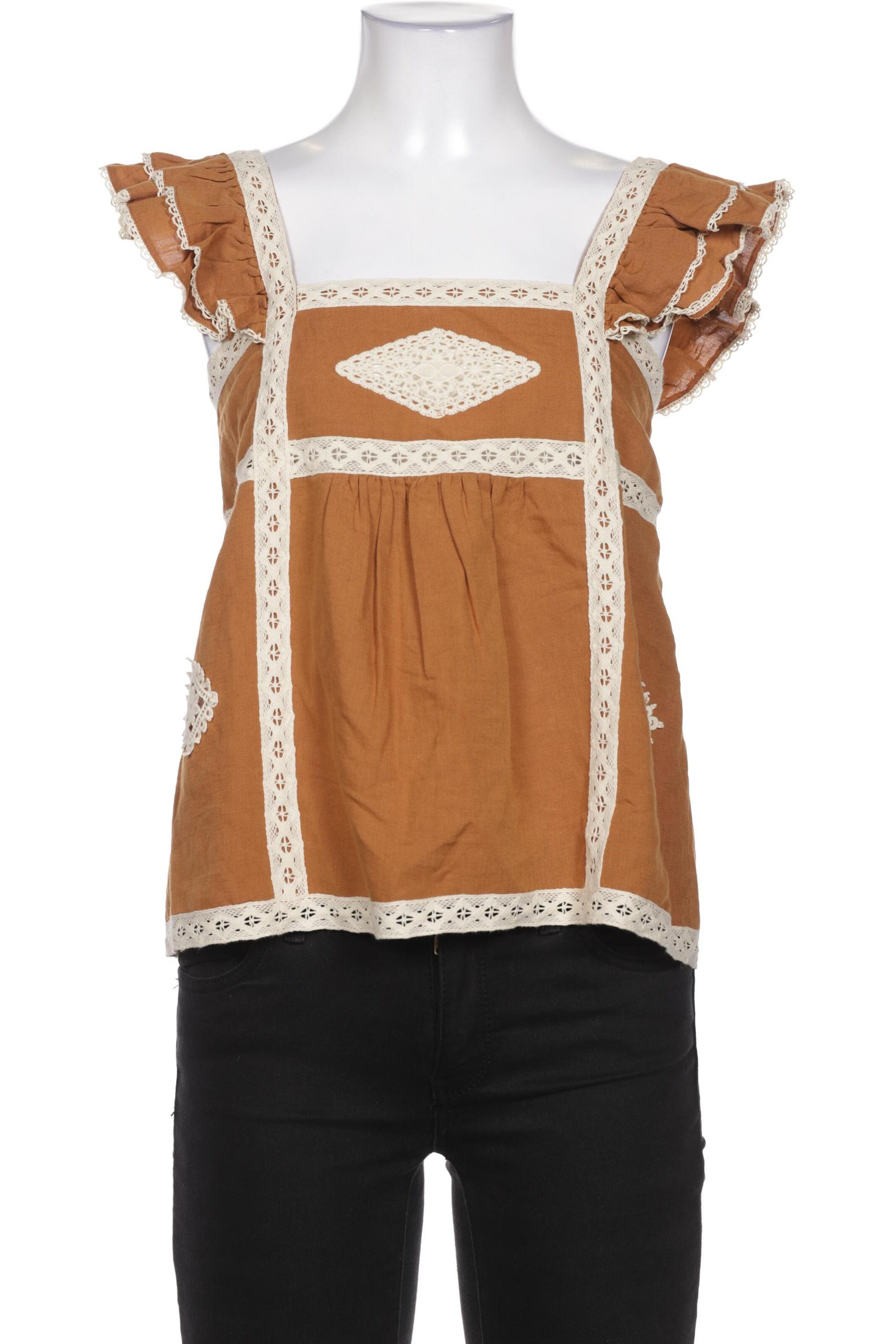 asos cream blouse