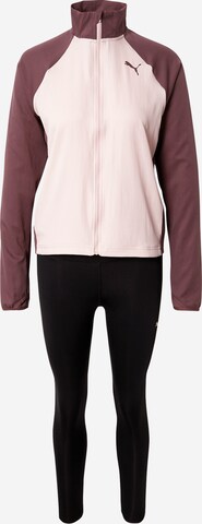 PUMA Tracksuit in Purple: front