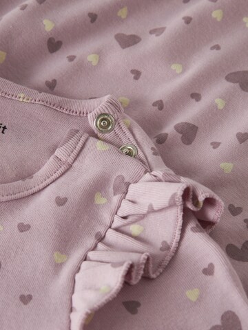 NAME IT Jurk 'NBFBHEART' in Lila