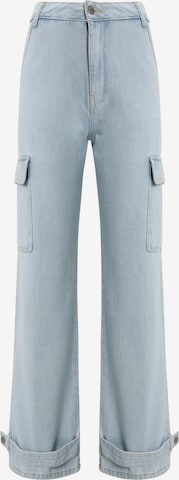 mėlyna DEF Darbinio stiliaus džinsai: priekis