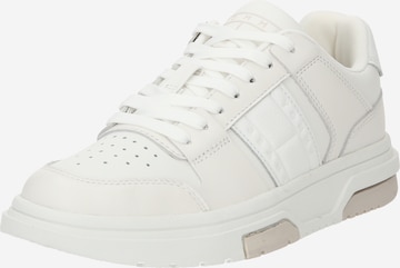 Tommy Jeans Sneakers in Beige: front