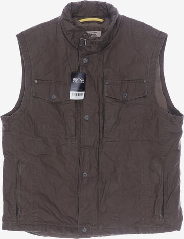 CAMEL ACTIVE Vest in 68 in Brown: front