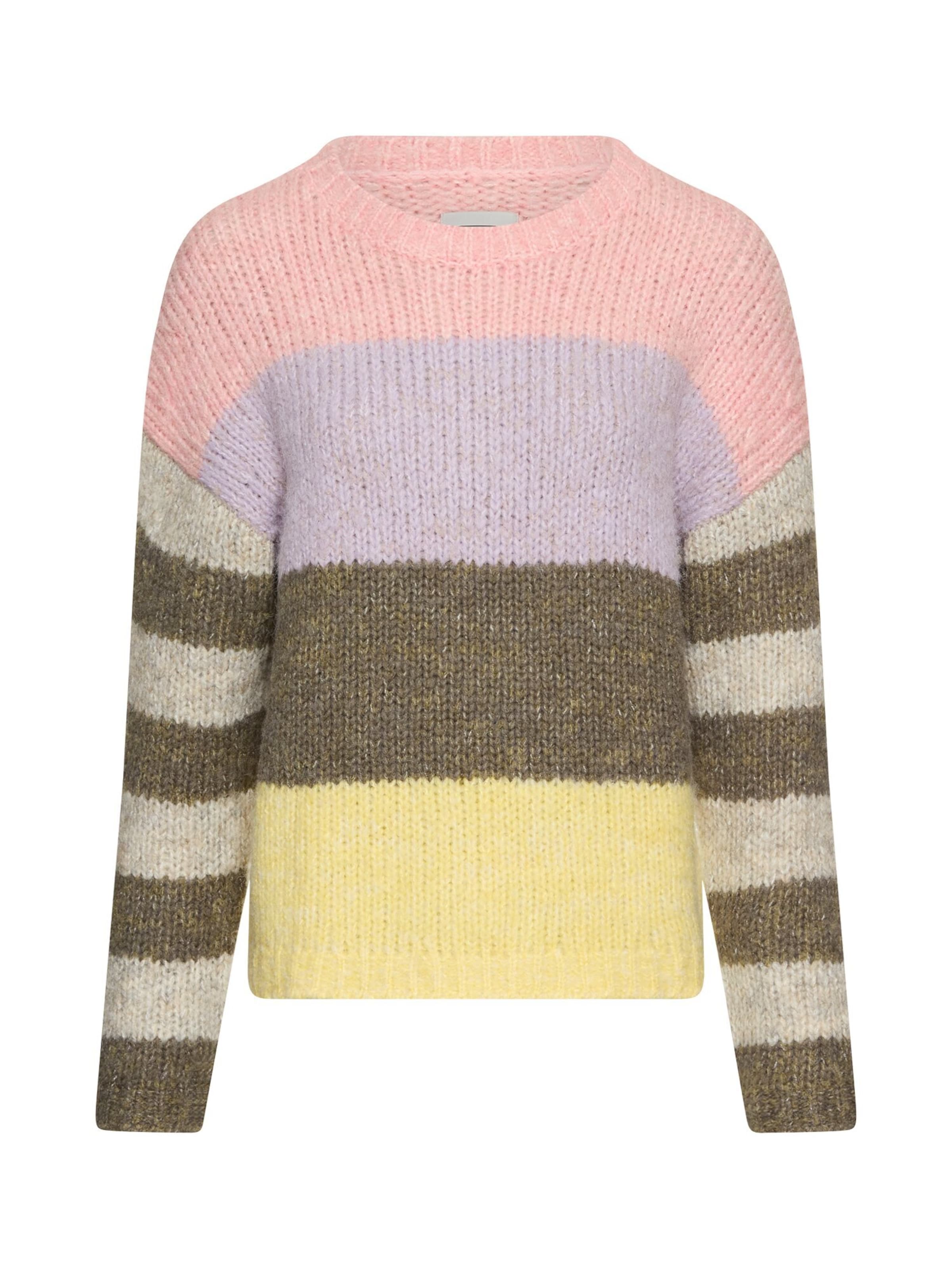 CAMEL ACTIVE Weicher Pullover im Boxy Fit in Braun: Vorderseite