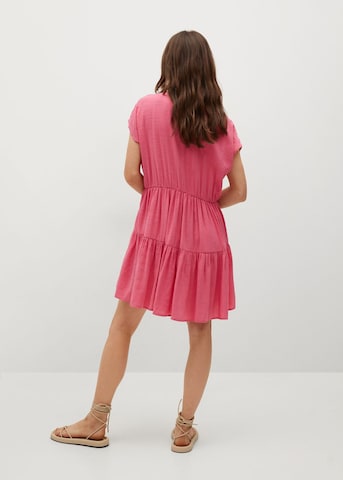 MANGO Letní šaty 'Siren' – pink