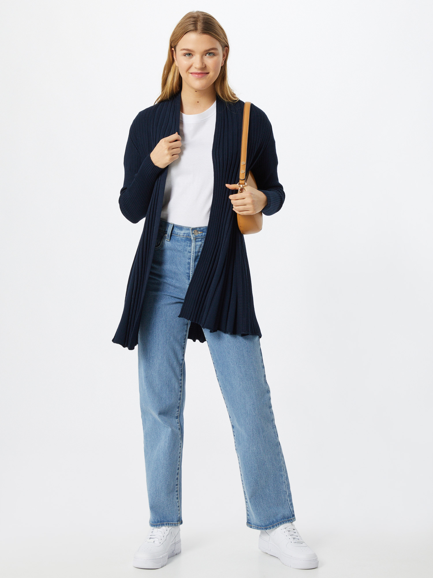 Abbigliamento Pullover e cardigan Freequent Giacchetta CLAUDISSE in Blu Scuro 