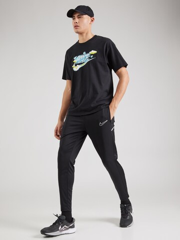 NIKE - Tapered Pantalón deportivo 'Academy 25' en negro