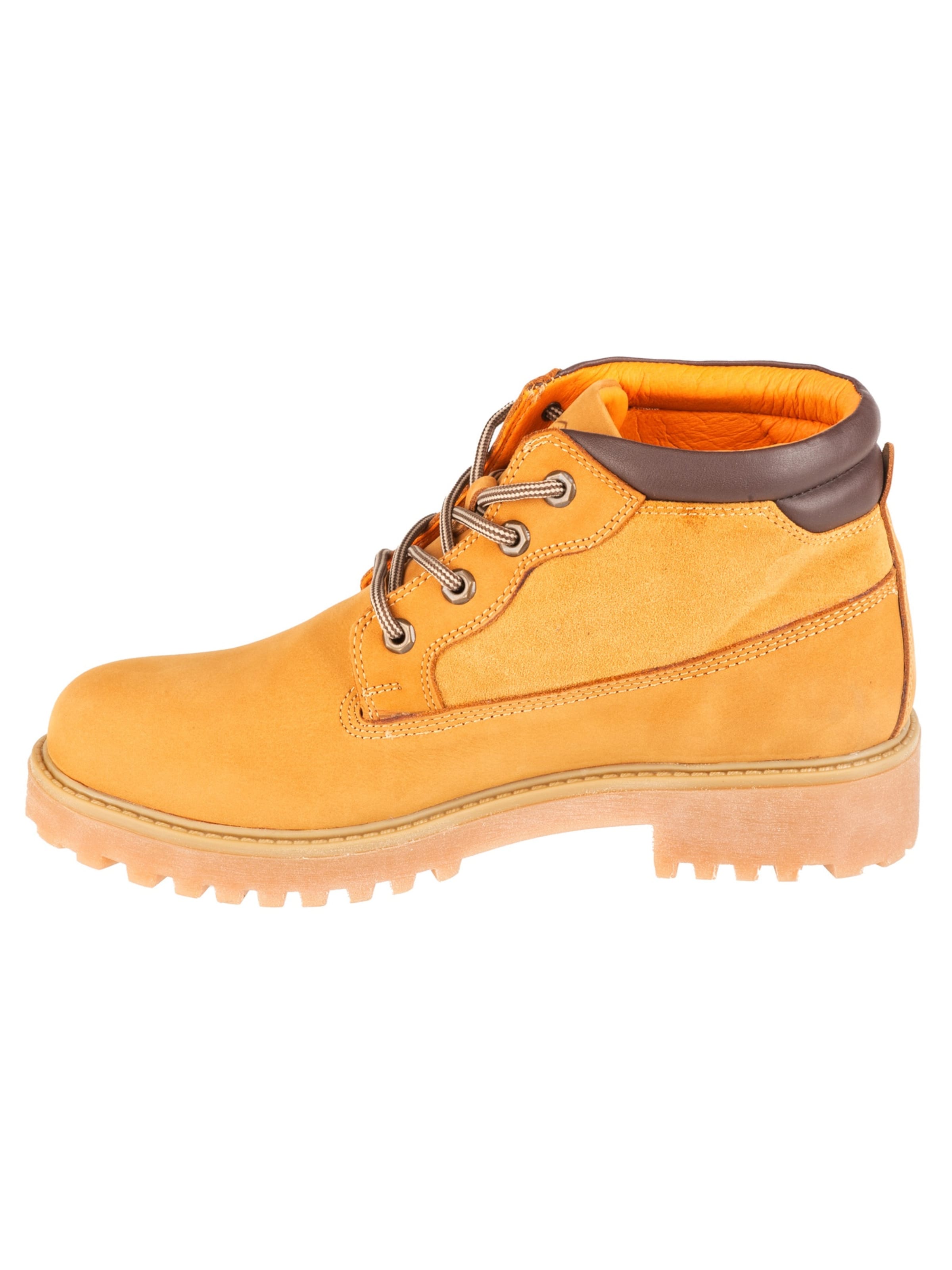 Lumberjack Schnürboots 'River 2' in Gelb