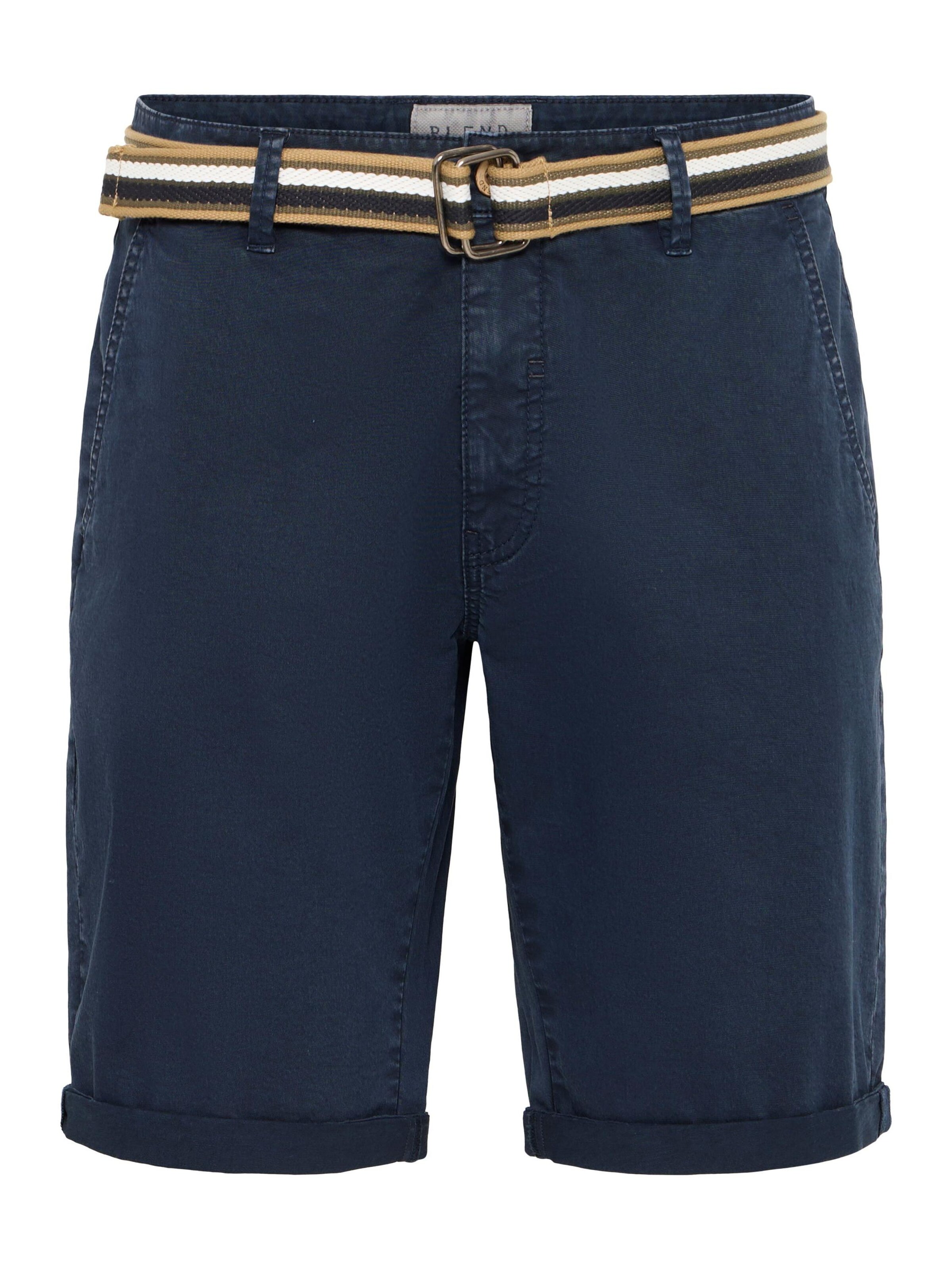 BLEND Broek 'Bruno' in Blauw: voorkant