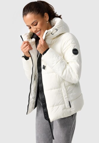 MARIKOO - Chaqueta de invierno en blanco