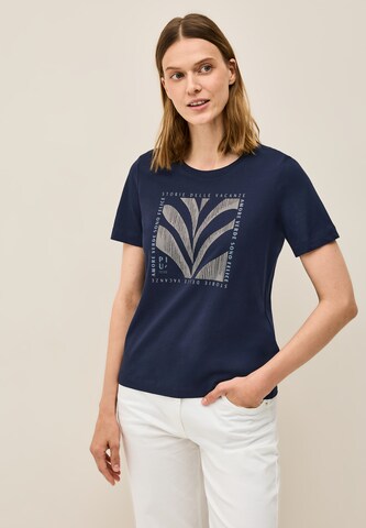 CECIL T-Shirt in Blau: Vorderseite