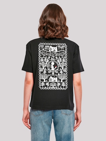 T-shirt F4NT4STIC en noir : devant